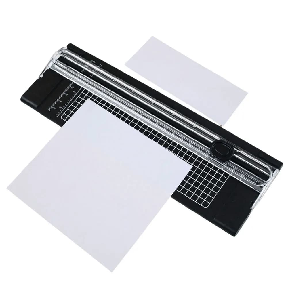 Trimmer for album with removable ruler A4 Taglierine for precision paper photo Guillotine Small paper cutter A4 Office supplies