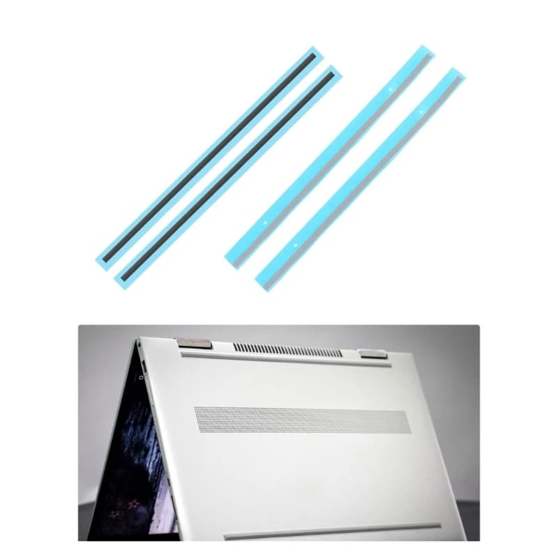 Cuscinetto ricambio per striscia piedini in gomma per custodia inferiore da 2 pezzi per X360 15-DR DropShipping