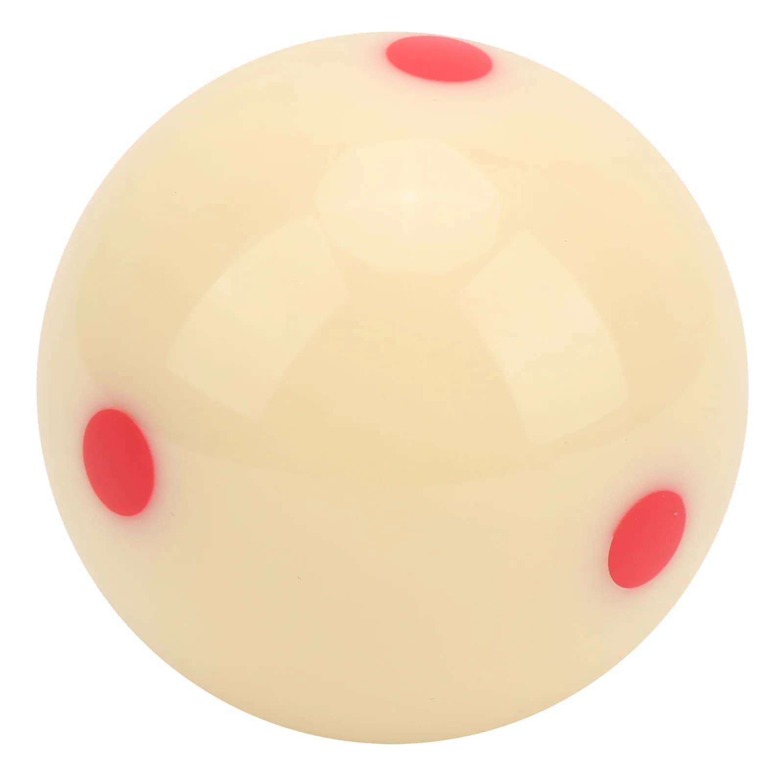 Palla da Biliardo Standard 52,5mm in Resina, Palla Rossa per Biliardo e Snooker, per Pratica e Allenamento