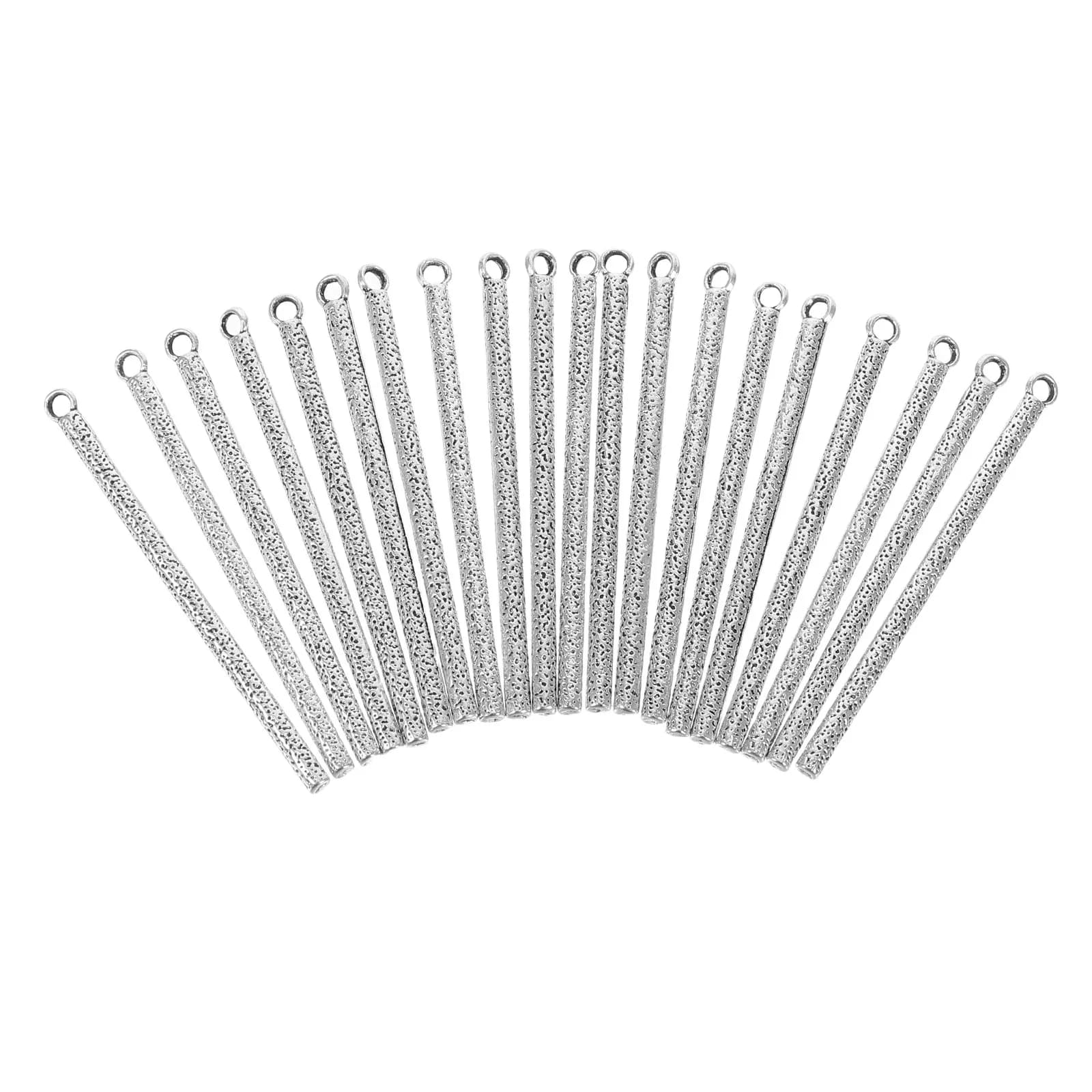 20 Pezzi Ciondoli a Barra Martellata a Tema Campanelli a Vento in Lega Vintage, Forniture per la Creazione di Gioielli Fai da Te, per Collane, Bracciali, Orecchini e Artigianato