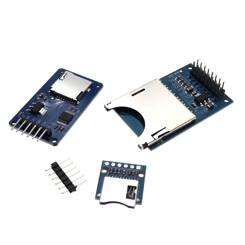 1 pz scheda Micro SD Mini modulo lettore di schede TF interfacce SPI con chip convertitore di livello 5 V/3.3 V per Arduino KIT FAI DA TE