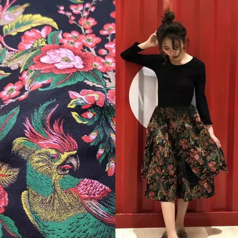 Fabric Jacquard European Brocade for Cheongsam and Tang Suit Springs and Autumns, Clothing and Sewing Material at Metro
