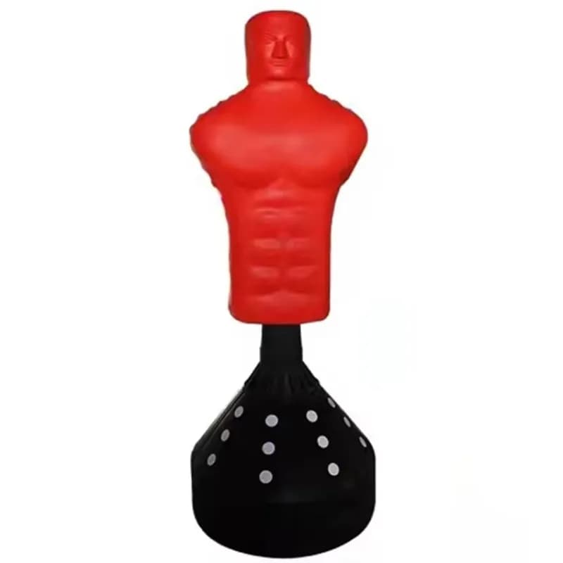 Virtual boxing bag for mannequin standing with sand bag for MMA 170 cm