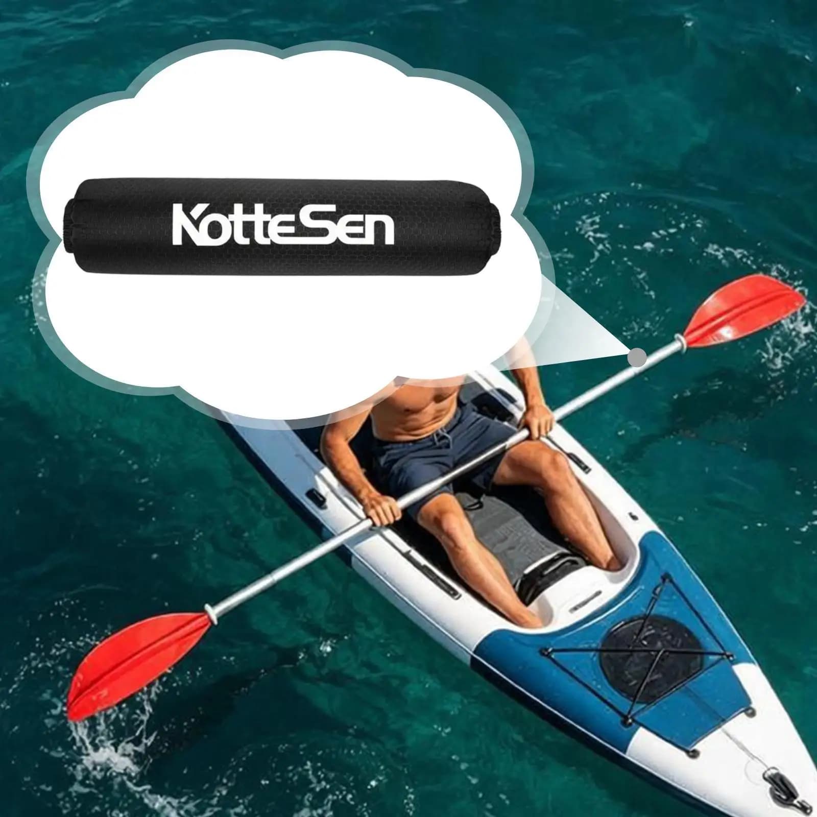 Kayak Paddle Cover Waterproof Premium Accessory Portable Paddle Float Sleeve