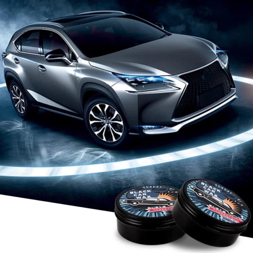 Cera Nera per Auto 130g - Protezione Vernice e Riparazione Graffi - Lucidatura Ceramica, Lucentezza Duratura, Facile da Usare