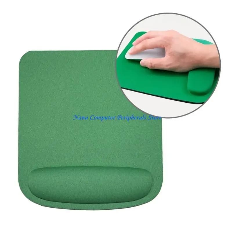 F68C Tappetino per mouse ergonomico con supporto per poggiapolsi Tappetino per mouse con polso comodo per alleviare il dolore