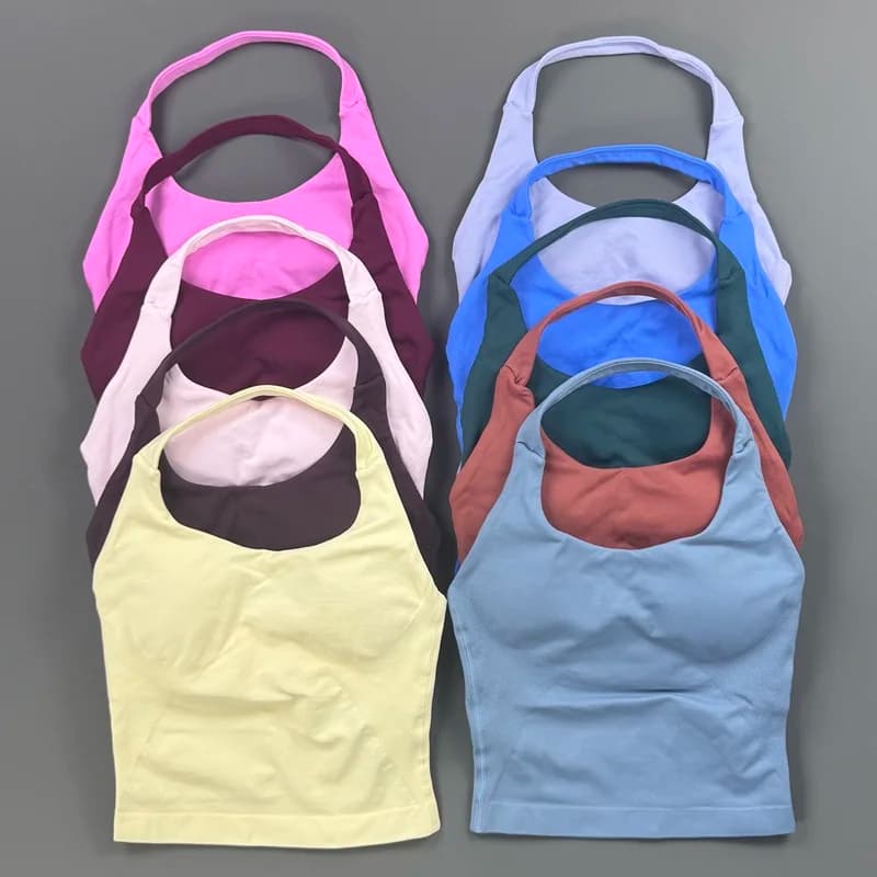 Long Sports Vest Women Sleeveless Athletic Tank Top Elastic Lightweight Breathable Vest Gym Yoga Training Workout Fitness Shirt