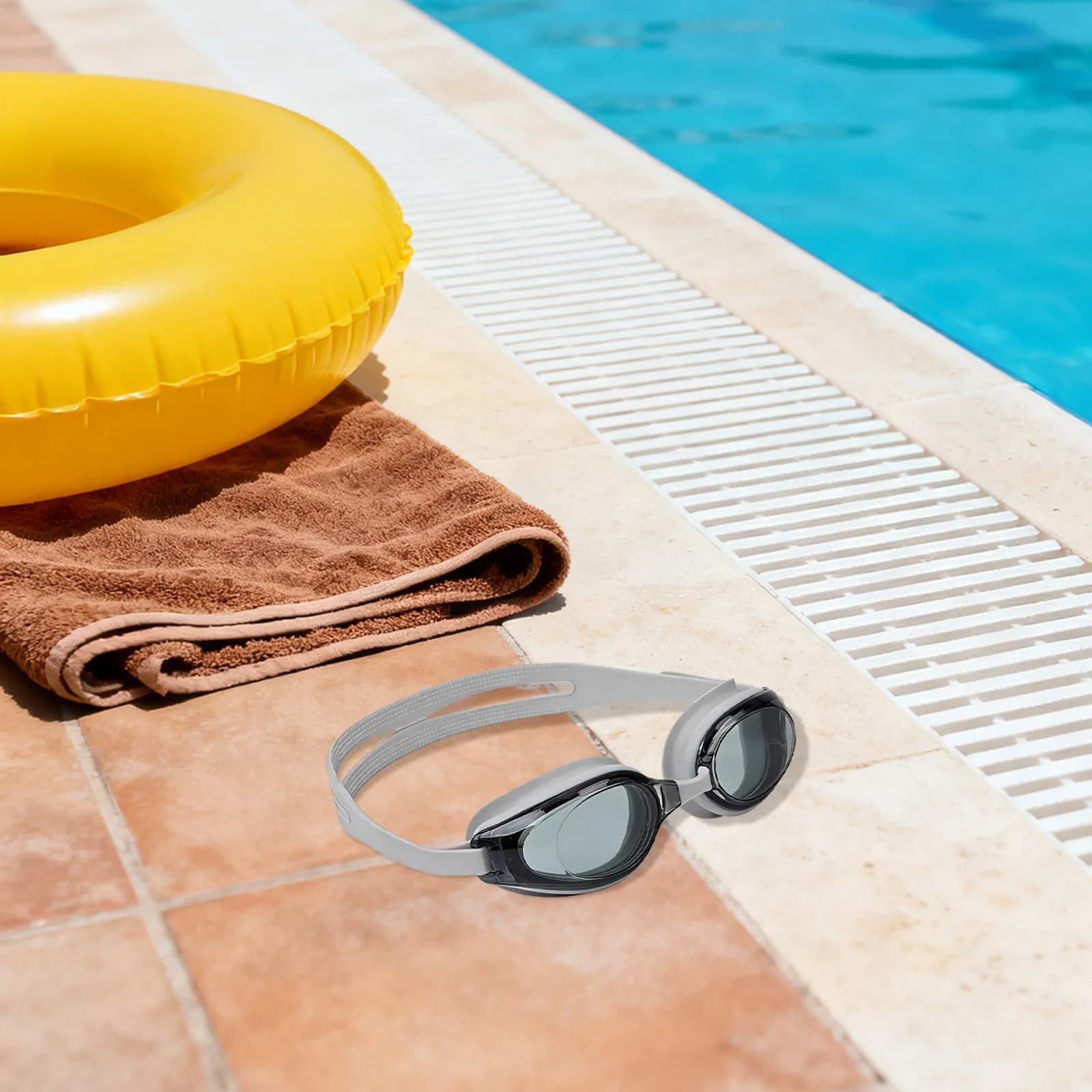 2 Pieces Silicone Spare Parts for Swimwear, Mask Belt with Dive Safety Buckle, Snorkeling, Apnea and Swimming