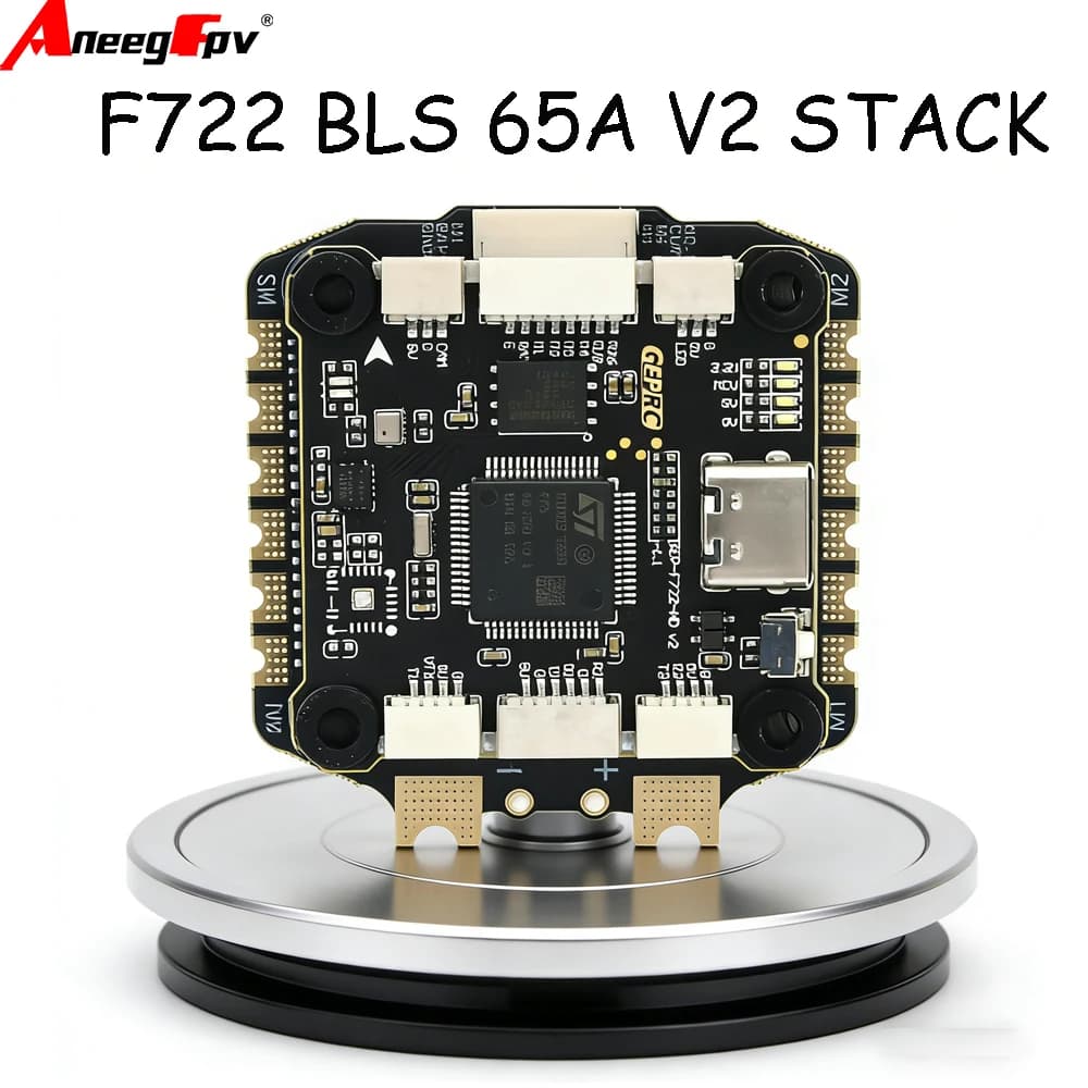 GEPRC TAKER GEP-F722-BT-HD V2 Stack 4-in-1 ESC FC & BLS 65A 8S 8Bit per Elicottero RC