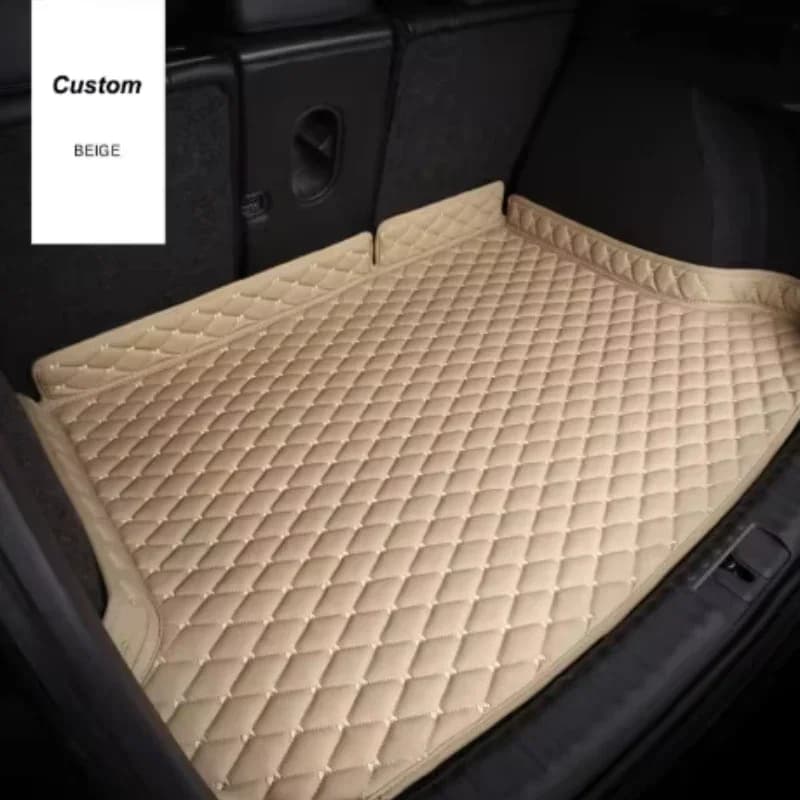 PU Leather Custom Car Trunk Mats for Suzuki Grand Vitara 2007-2017 Jimny Swift 2014 Interior Details Car Accessories All Models