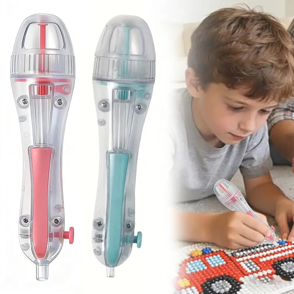 1Pc Automatic Bead Dispenser Pen 2.6mm Press Beaded Tool for Jewelry Making DIY Arts Crafts Precision Diamond Painting Picker
