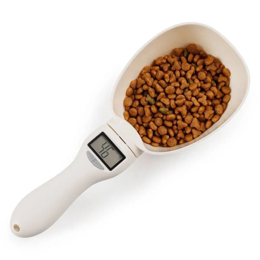 Electronic Measuring Tool Dog and Cat feeding bowl Doser Balancing for Animal Food Digital Display Weight Volumn