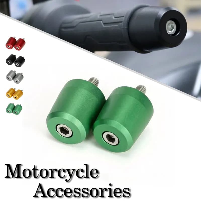 Tappi Manubrio Moto con Contrappeso e Protezione per Kawasaki ZX4R ZX4RR ZX6R ZX636