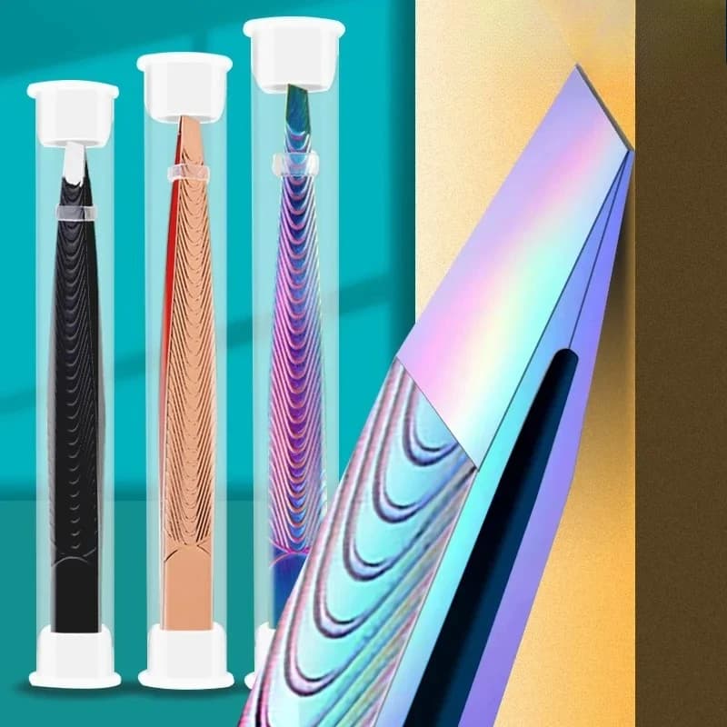 Men's Professional Eyebrow Trimmer Clip Stainless Steel Hair Clip Eyebrow Makeup Tool