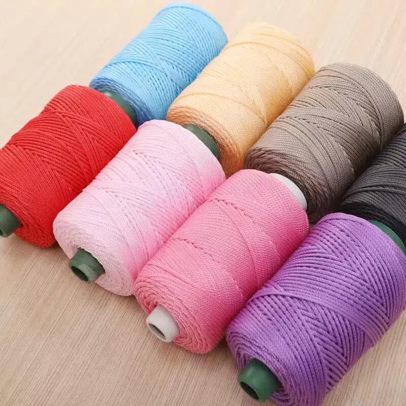 Filo cavo leggero da 250g 3mm per uncinetto, ideale per cappelli estivi, lavori a maglia, borse, cuscini