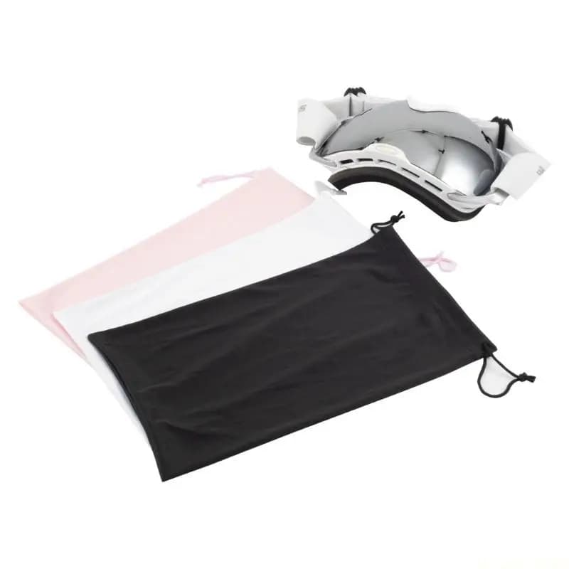M5TC Ski Goggles Storage Bag Microfiber Storage Pouches 18x27cm For Snow Goggles