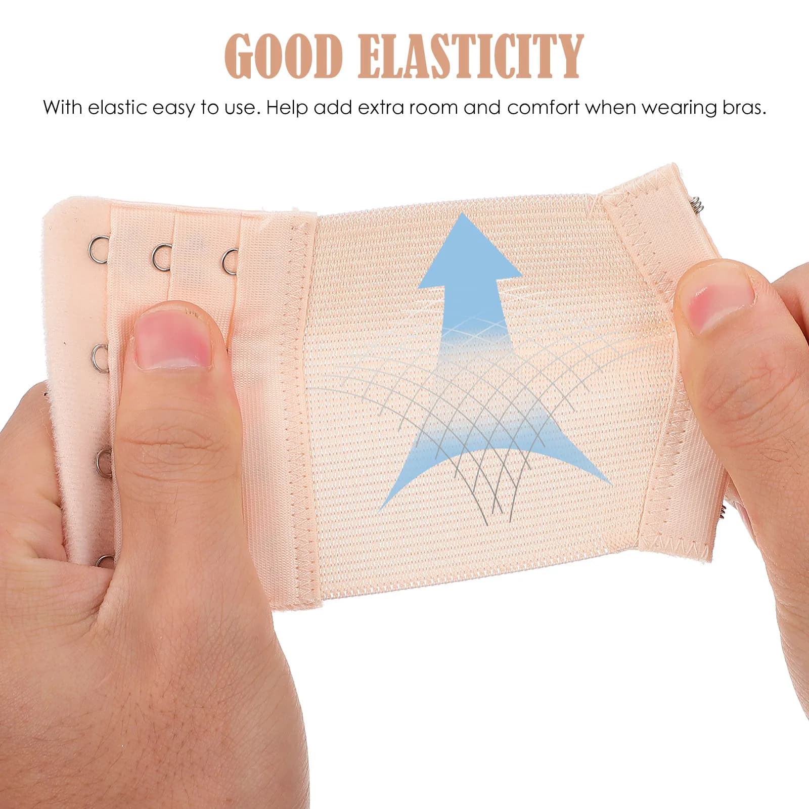 18Pcs Bra Extenders Women Elastic Adjustable Easy Wash Comfortable Bra Strap Extensions Underwear Accessories Hook