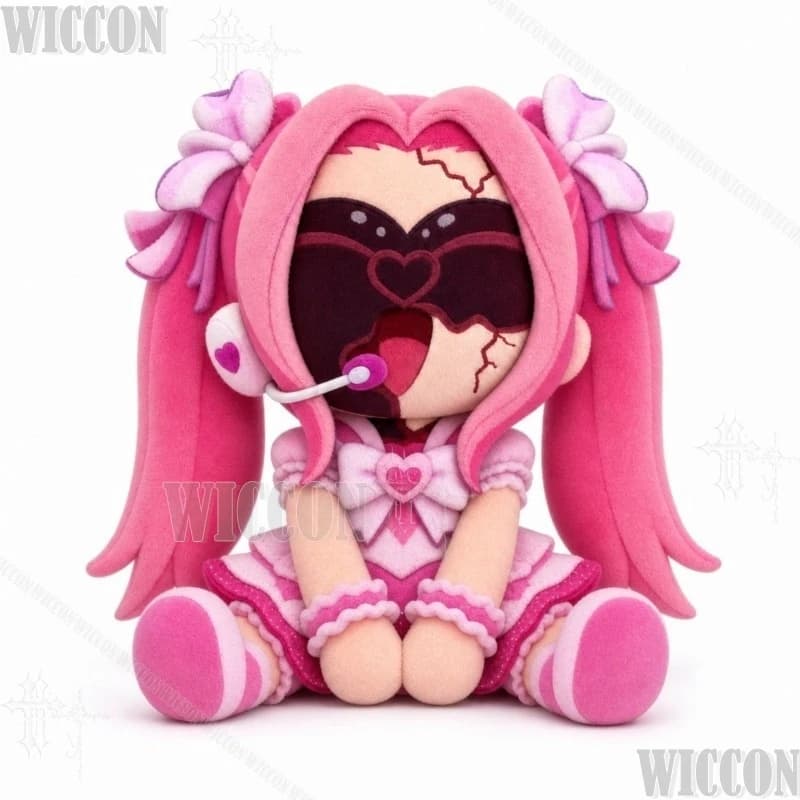 Mizi Plush Toy Zombie Stage Anime Soft Fluffy Doll Gift Cosplayer Fan Daily Display Holiday Cosplay Party Navidad Carnaval Event