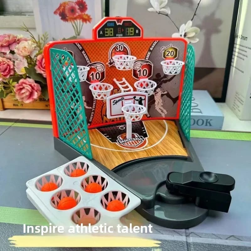 Giocattoli da tavolo competitivi per famiglie, divertenti giochi di basket con le dita, giochi pratici per stimolare il cervello, idee regalo!
