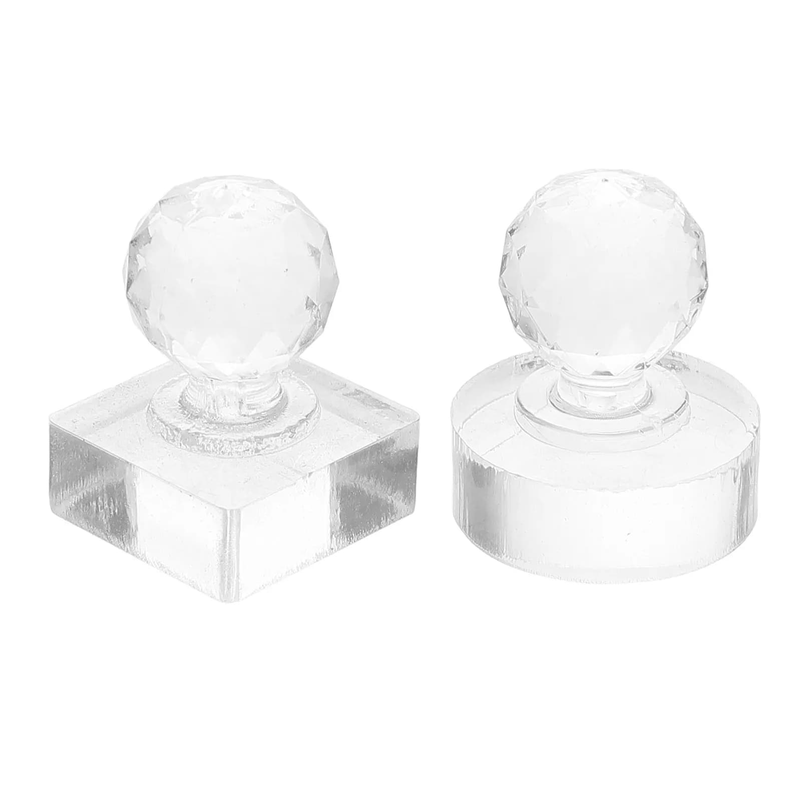 Kit di 2 Strumenti per Pressare Ombretti, Stampo Rotondo per Creare Ombretti, Blush, Illuminanti e Sopracciglia Fai-da-Te, Accessori per il Trucco