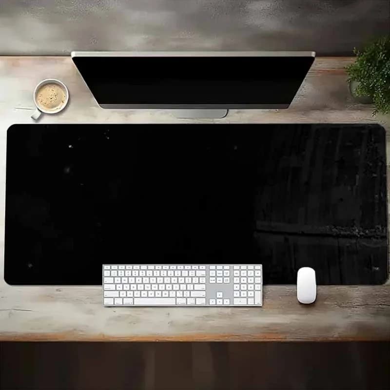 Tappetino per Mouse da Gaming con Superficie in Tessuto, Base Antiscivolo in Gomma, Grande Tappetino da Scrivania per PC, Laptop e Tastiera