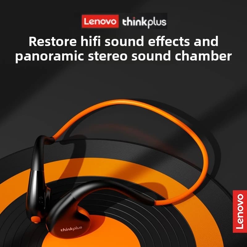 Originale Lenovo Thinkplus X7 Conduzione Ossea Wireless 5.3 Auricolari Bluetooth Gancio per l'orecchio Stereo Nuoto Sport Auricolari Impermeabili