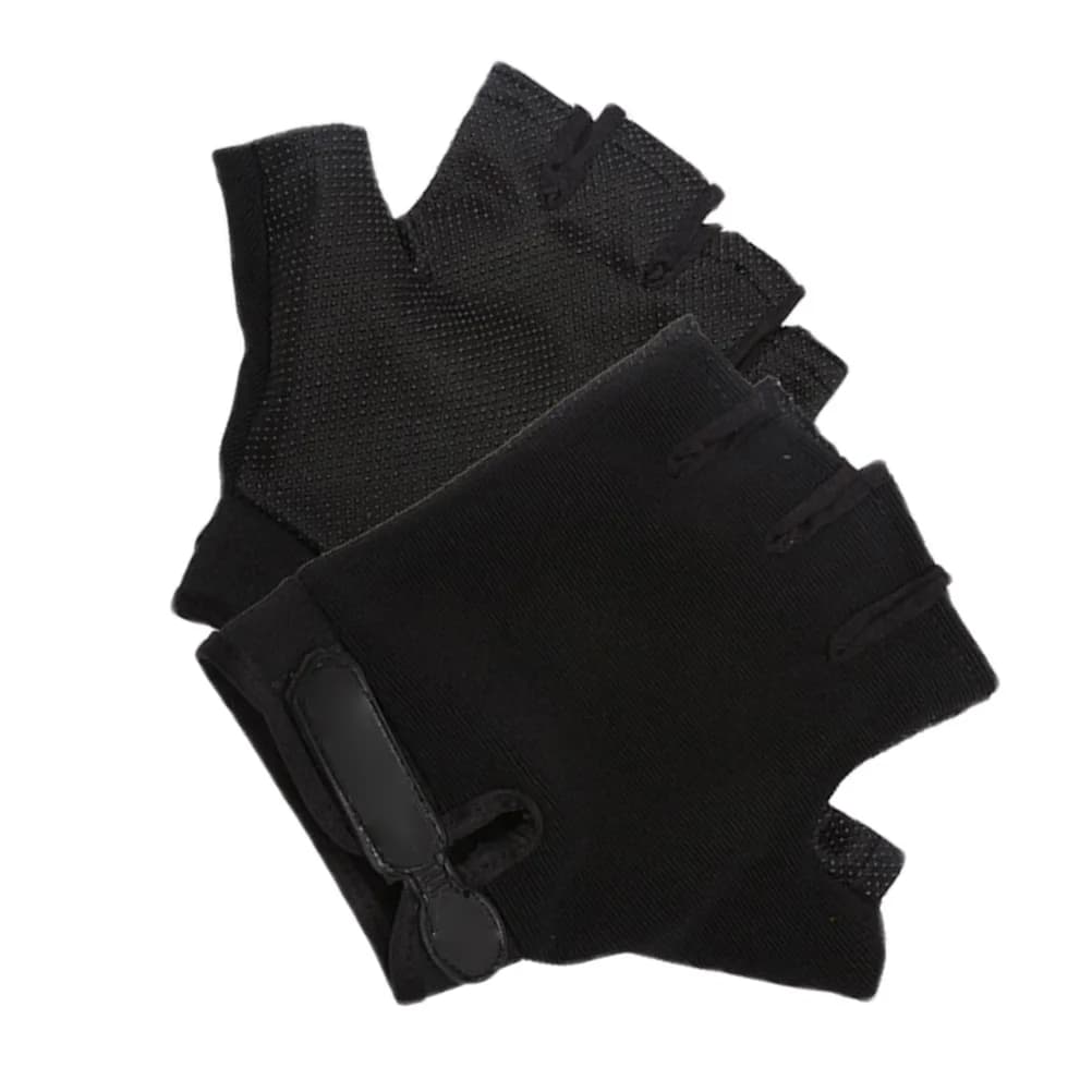 1 paio di guanti mezze dita sportivi traspiranti guanti da allenamento antiscivolo protezione del palmo per sollevamento pesi ciclismo fitness