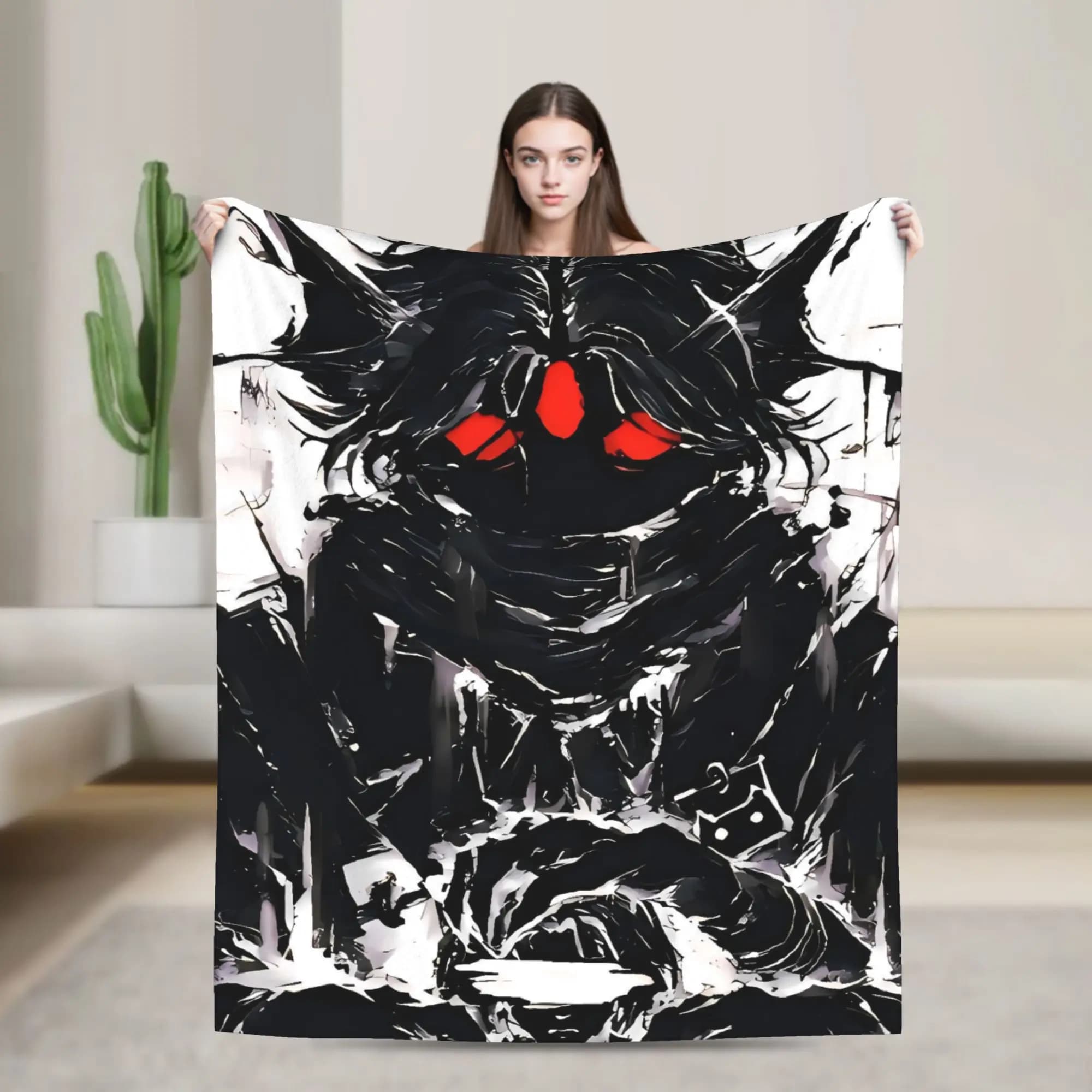 Super soft picnic blanket Sebastian Solace Pressure Game (1) Shooting cover Flannel bed for bedroom Soft cover