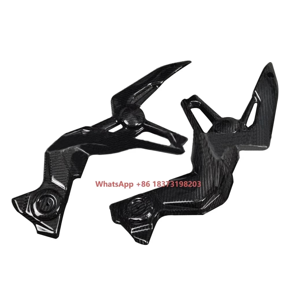 Copertura Laterale del Telaio in Fibra di Carbonio 100% per Kawasaki Z900 2020-2021