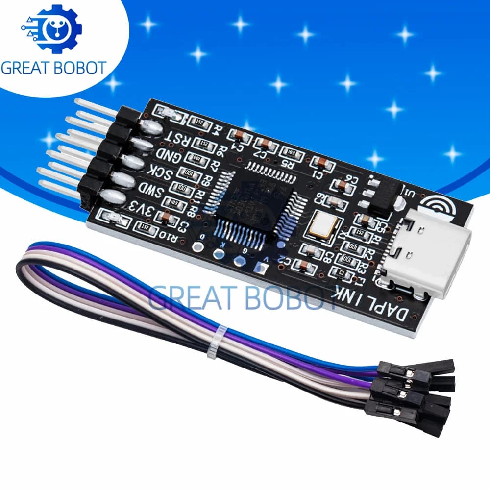 BS DAPLINK: Replacement for JLINK OB/STLINK - Burner, downloader and STM32 emulator for ARM and Arduino
