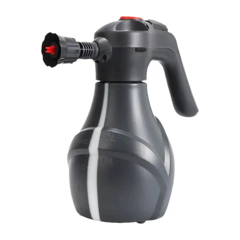Spruzzatore di schiuma elettrico per autolavaggio Spruzzatore con pompa da 2 litri Bottiglie per tubi da giardino in schiuma Lavaggio auto Spruzzatore professionale Potente senza fili