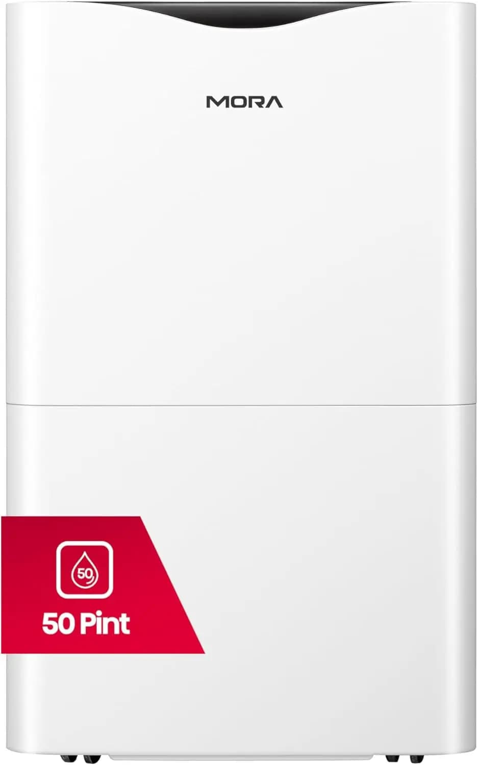 Deumidificatore da 50 Pint per Grandi Ambienti fino a 4.500 Piedi Quadrati, Certificato Energy Star, Funzionamento Silenzioso con Filtro Lavabile