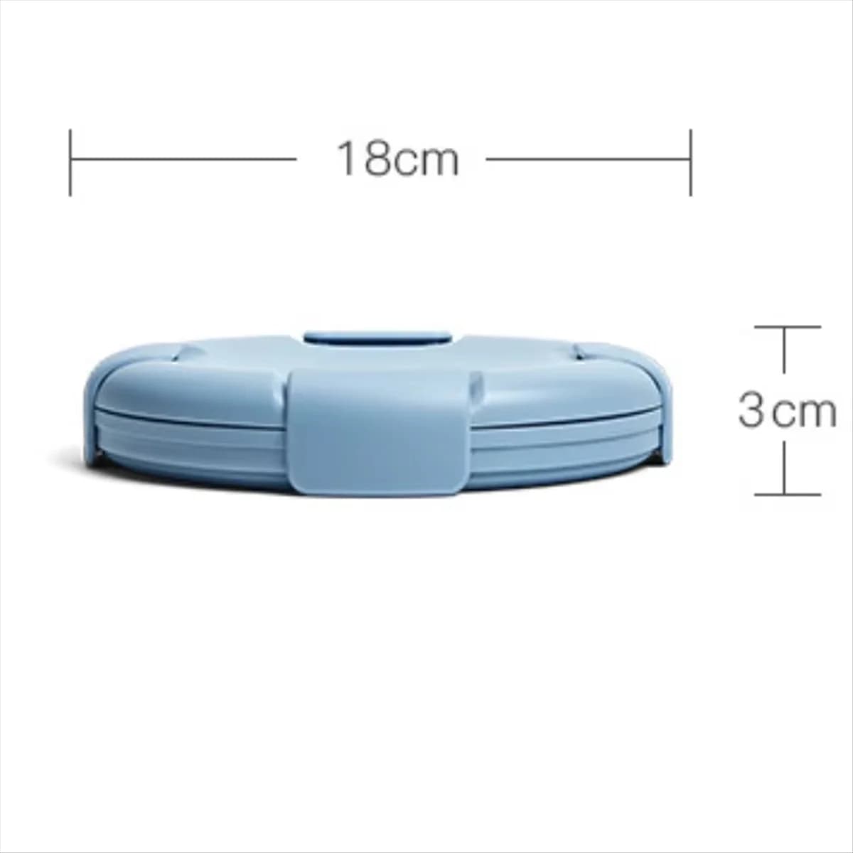 ABNH Lunch Box folding silicone, portable retractable travel bowl, instant storage of tagliatelle, outdoor picnic food container B