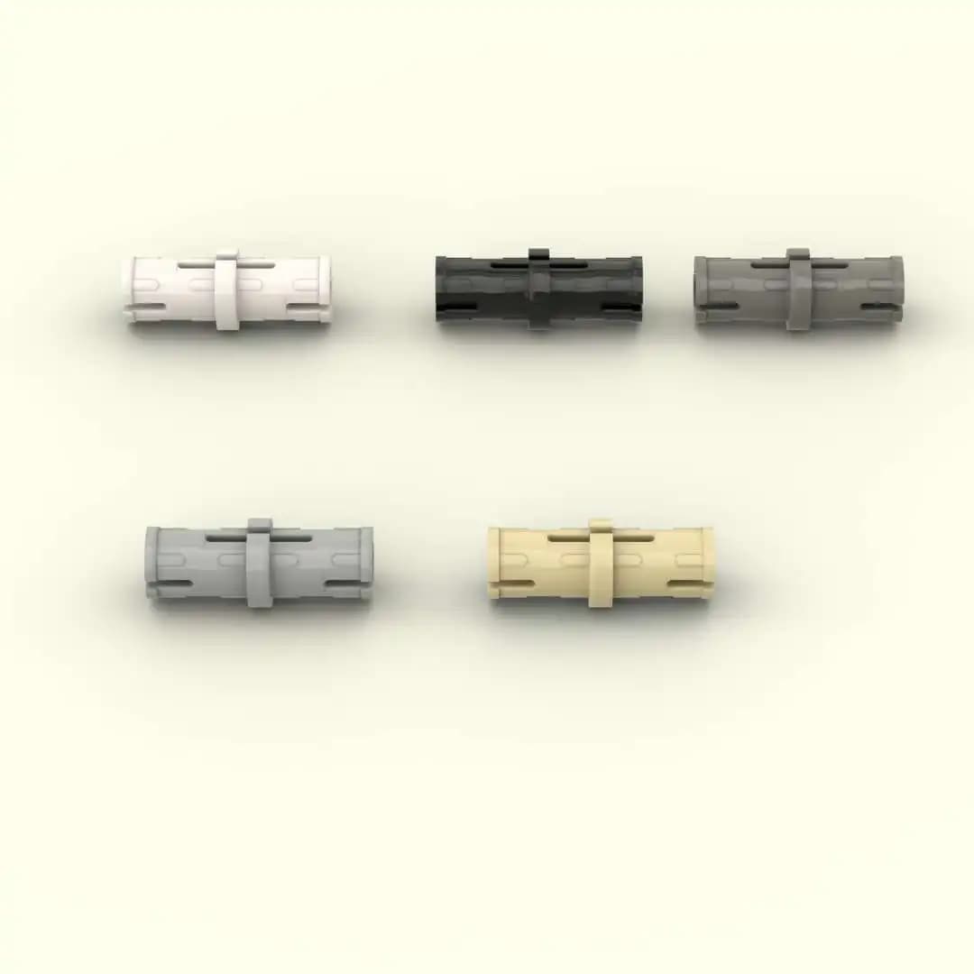 10PCS Parti Piastra 2780 High-Tech Pin 3673 Con brevi crudi di attrito High-Tech Building Blocks 100% Compatibile Mattoni FAI DA TE giocattoli