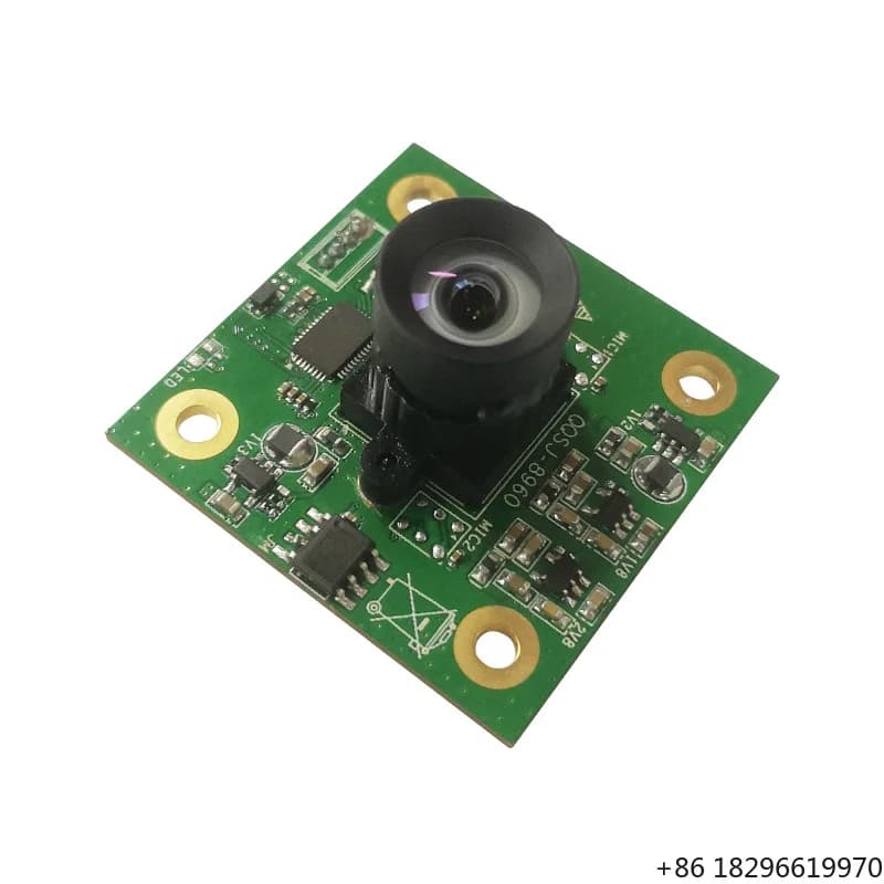 Modulo Webcam USB Mini da 5MP 2K Senza Distorsioni per Videoconferenze
