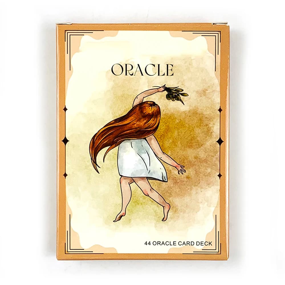 A 44 Oracle Cards Prediction Divination Oracle Cards Board Game,Great For Beginners, Meditation & Party Games