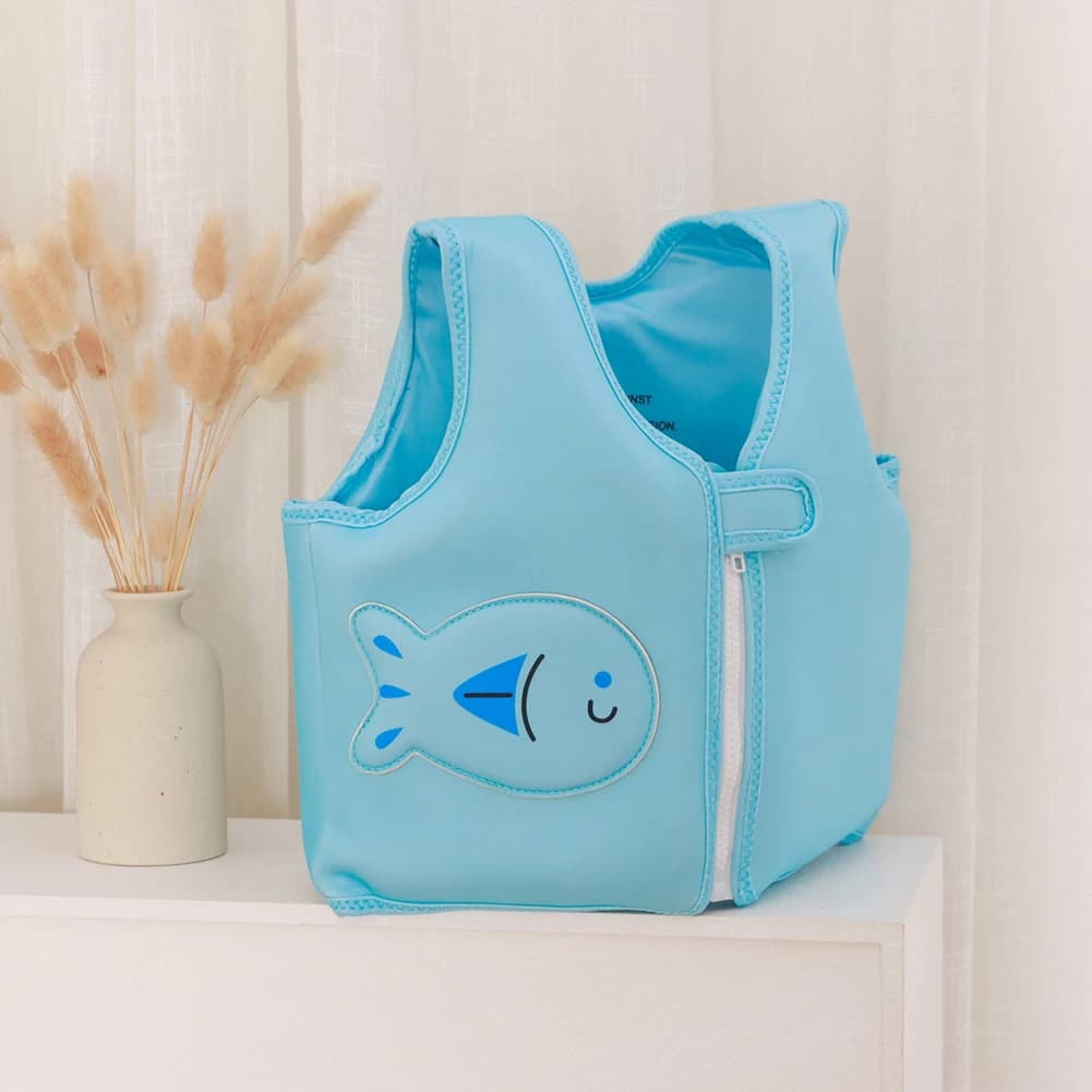 Kids Life Vest Children Swim Vest Cartoon Swimsuit Children Swimming Aid Buoyancy Floatation Jackets Swimming Pool Accessories