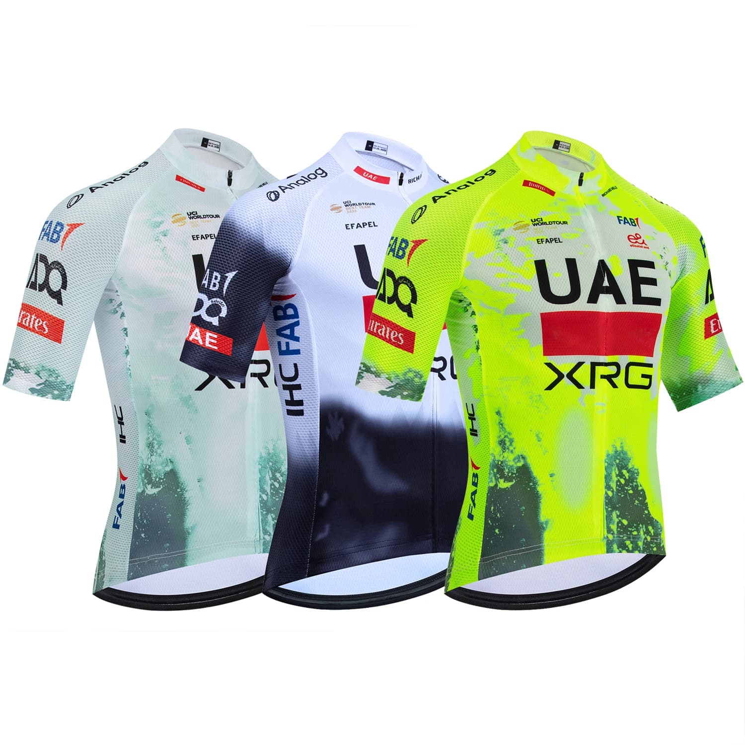 New Yelllow Cycling Team Jersey 2026 UAE Bike Vest Maillot Uomo Donna Anti-Sudore Quick Dry Ropa Ciclismo Maglia da bicicletta T-shirt