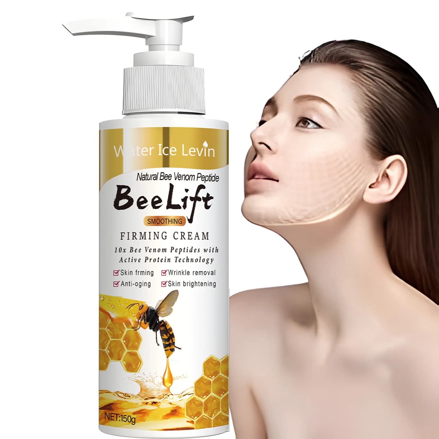 Shaping cream Bee Sculpt - Skin firming cream - Reduces thin lines - Lifts and moisturizes skin with natural collagen