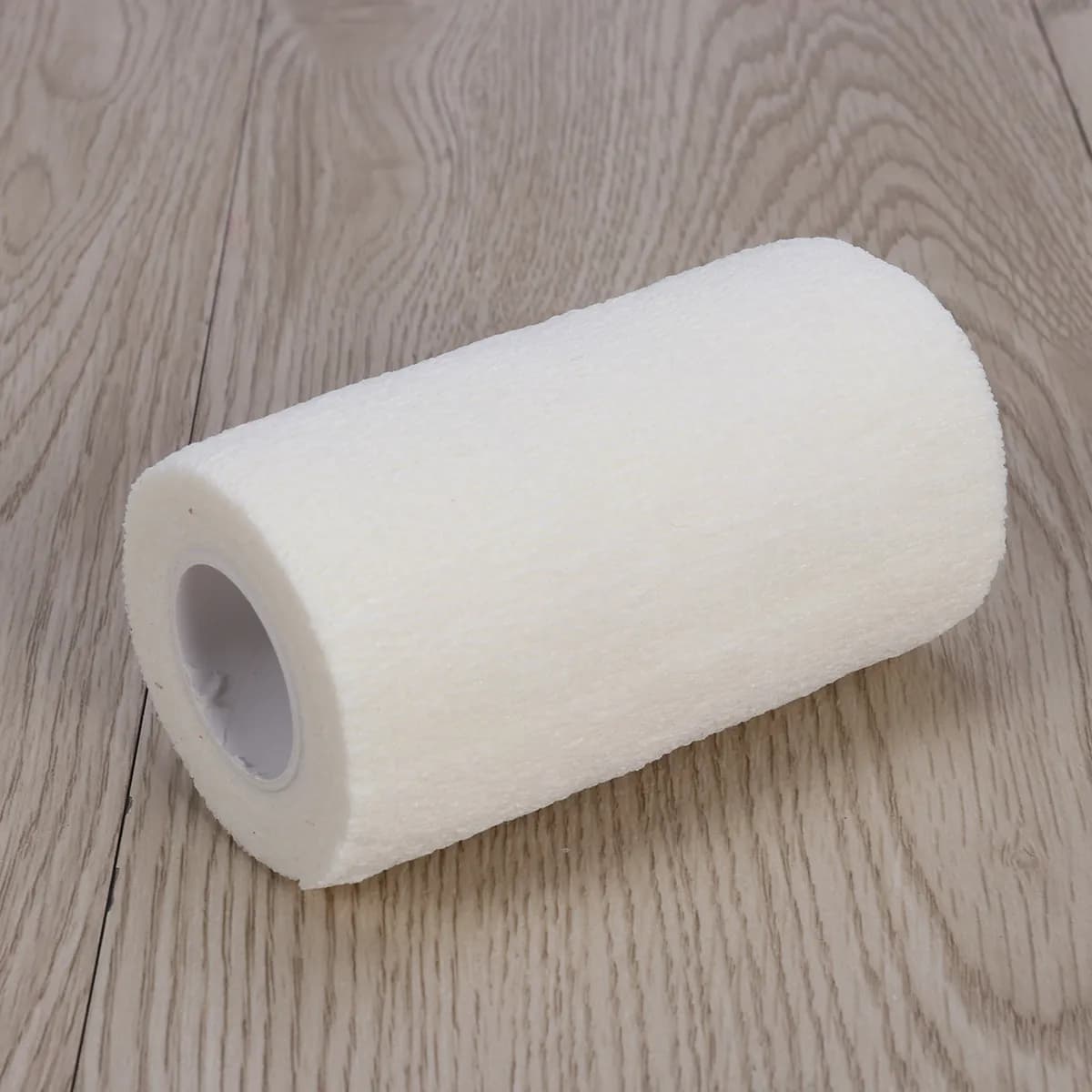 Benda Elastica Autoadesiva 10Cm X 46M, Nastro Non Tessuto per Supporto di Caviglia, Ginocchio, Polso, Ausilio per Lesioni Sportive