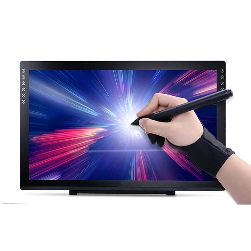 Monitor LCD con Interfaccia USB e DVI, Penna Touch per Tablet, Nuovo Strumento per Disegno Grafico a Pressione