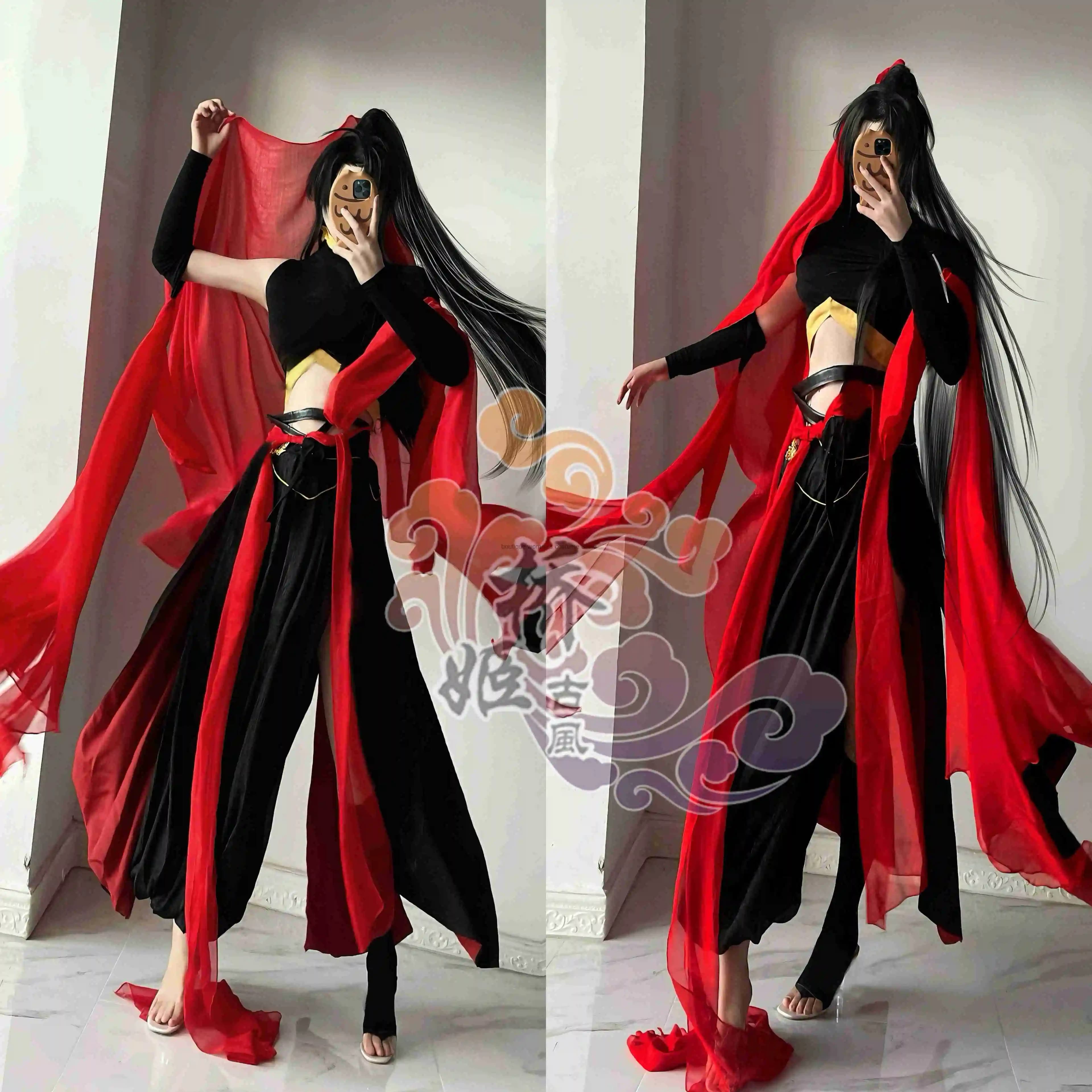 Mo Dao Zu Shi Cosplay Wei Wuxian Costume di Ballo Wei Wu Xian Cosplay Lan Wangji Cosplay Feng Yue Tong Tian Vestito