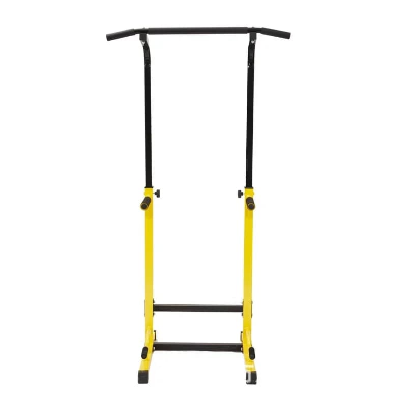Adjustable Steel Training Tower with Calisthenics Station, Traction Bar and Parallel Bars for Force