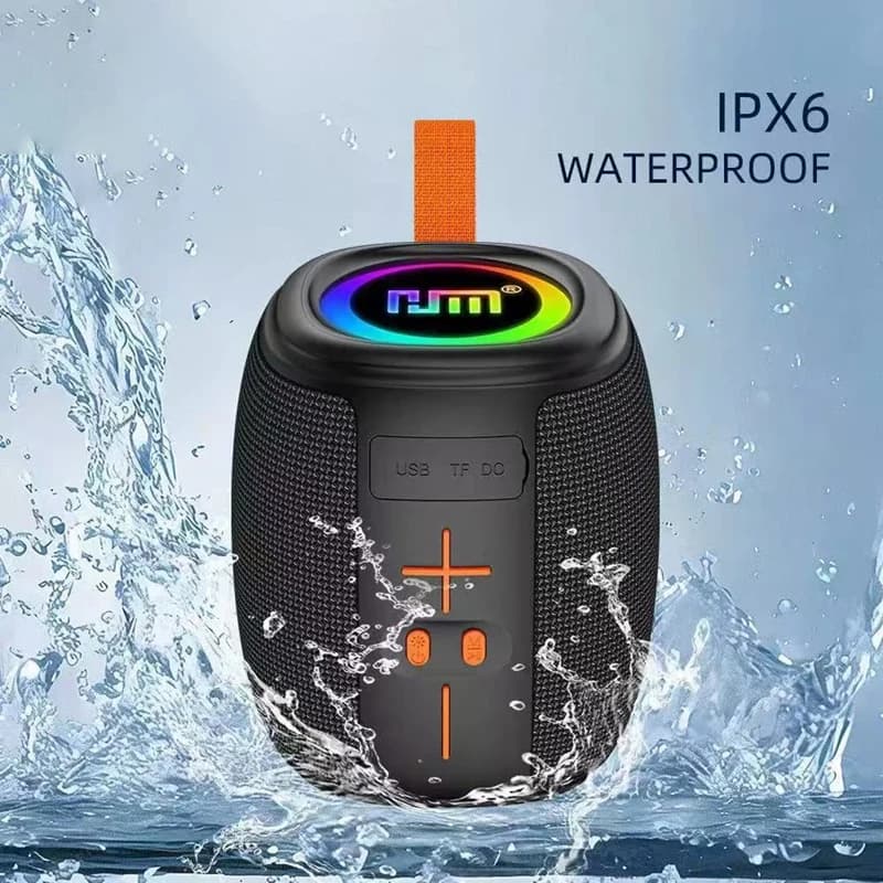 Lenovo Bluetooth Speaker Small Steel Cannon Outdoor Portable Card Insertion Audio Home Desktop High Quality Bass Cannon Speaker
