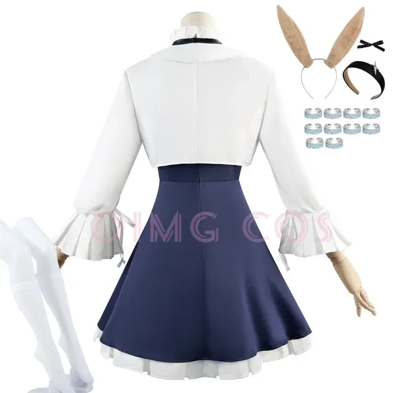 Arknights Amiya Costume Cosplay Carnevale per adulti Uniforme Donna Halloween Party Costumi in maschera Gioco anime