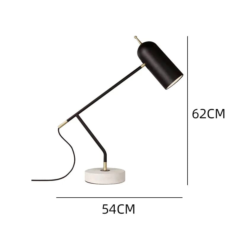 Modern Minimalist Metal LED Eye Caring Nordic Creative Designer Showroom Bedroom Bedside Study Desk Lamp