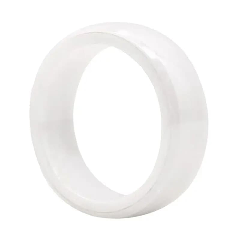 Parti NFC portachiavi con portachiavi Smart Ring bianco per Tesla Model 3 Model Y per sostituire la chiave della carta chiave Fob 59Mm-T61C