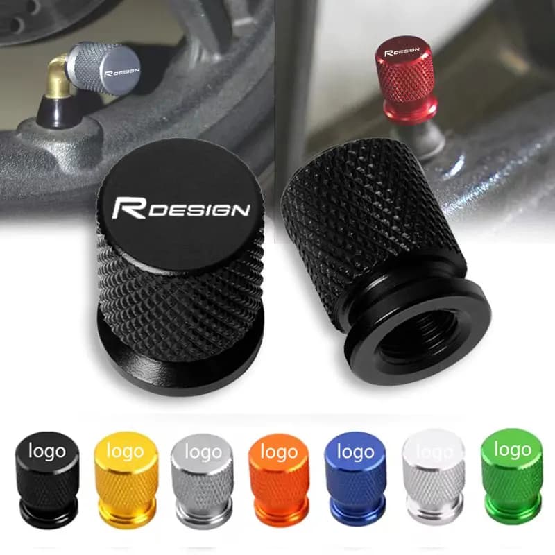 For Volvo Rdesign T6 AWD S40 S60 S90 XC40 XC 60 XC90 V40 V50 V60 Auto Wheel Rubber Valve Pneumatic Coats Airdust Covers Waterproof