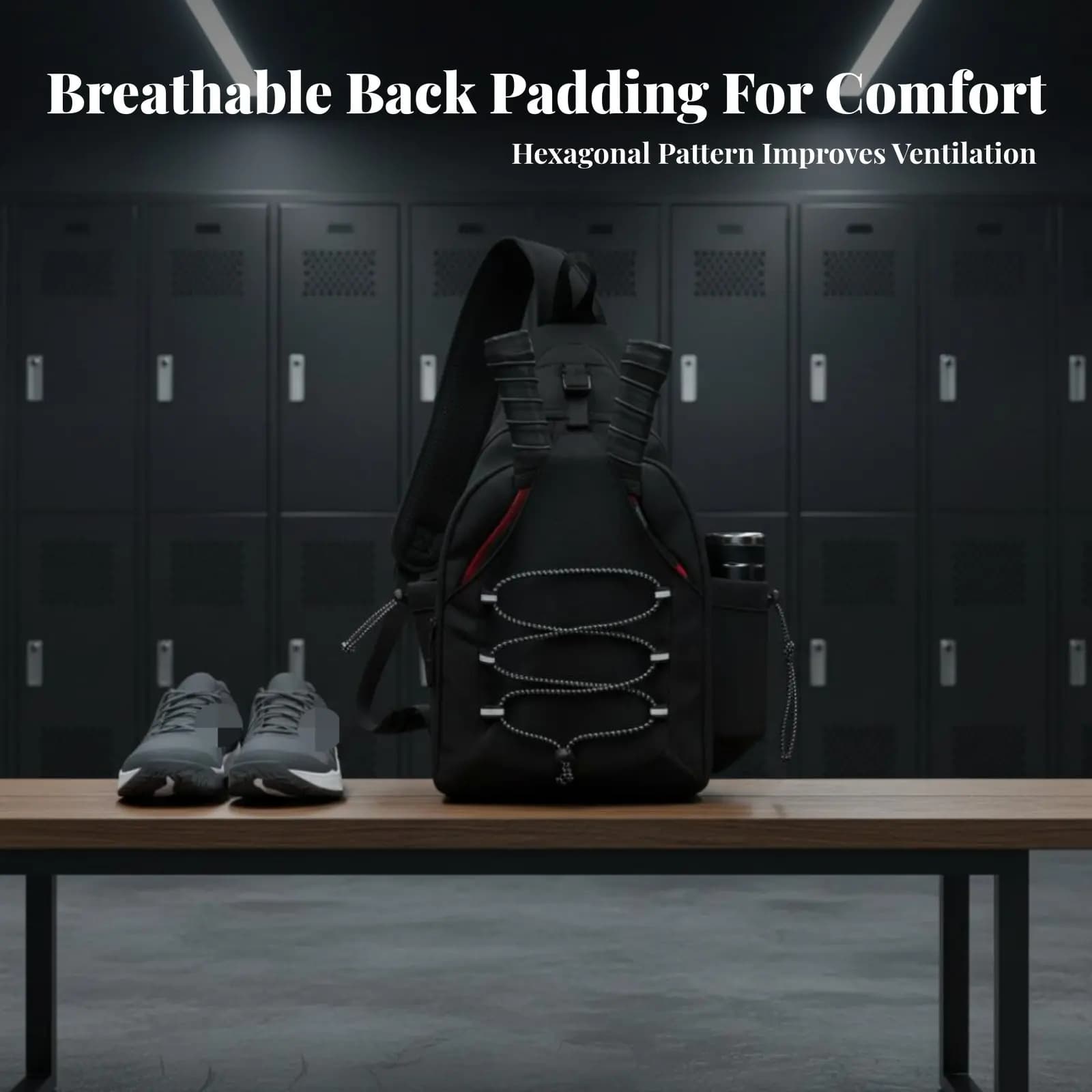 Pickleball bag with Multi-Tasca Design, Pickleball Racket Backpack, Robusto Oxford Fabric for Athletes, Gym