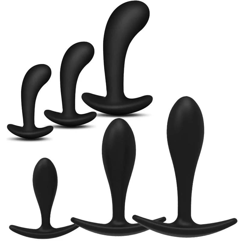 1PCS Silicone Pesante Perline Anali Butt Plug Indossabile Spina Anale G Spot Dildo Inserto Estensore Della Vagina Ano Dilatatore Giocattolo Del Sesso di Espansione